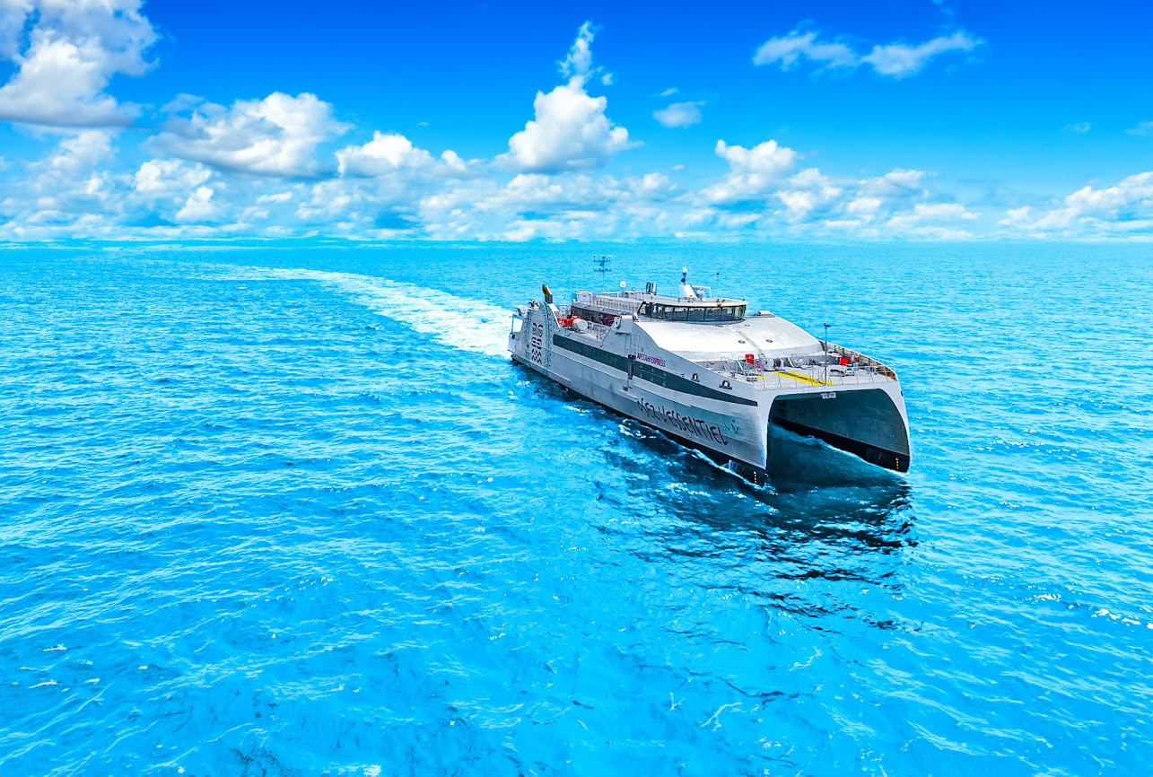 Passengera delivered digital entertainment for a new high-speed Austal catamaran in French Polynesia