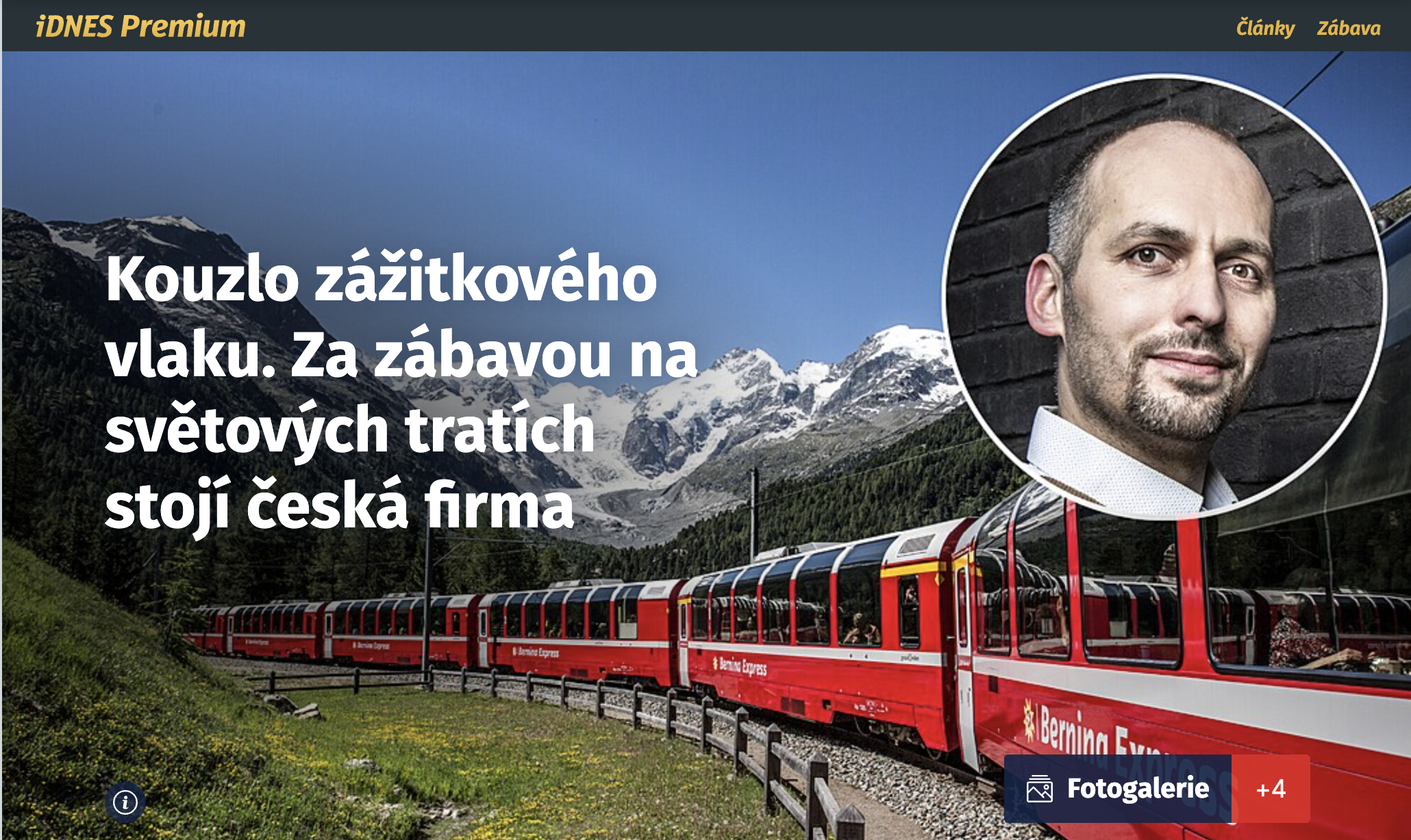 Víkend DNES magazine writes about Passengera